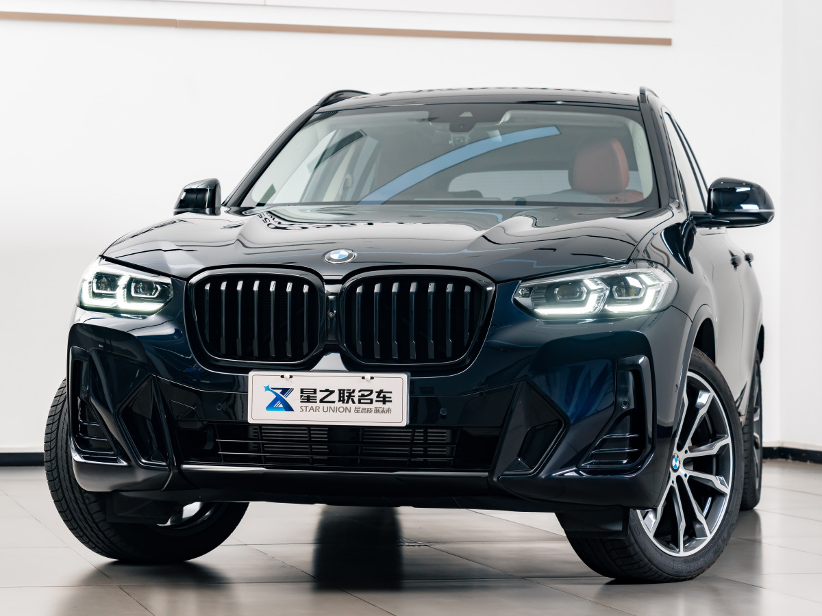 寶馬 寶馬X3  2022款 改款 xDrive30i 領(lǐng)先型 M曜夜套裝圖片