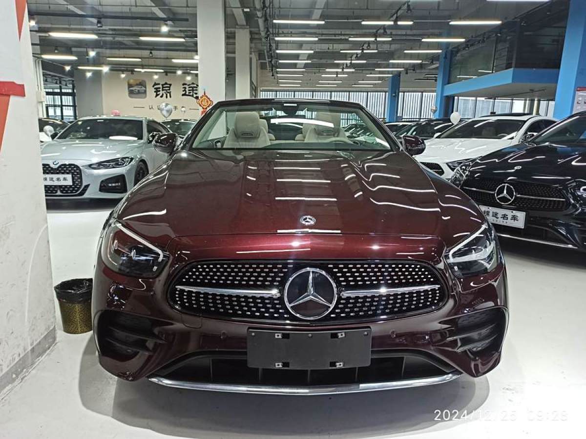 奔馳 奔馳E級  2021款 改款 E 260 4MATIC 敞篷轎跑車圖片