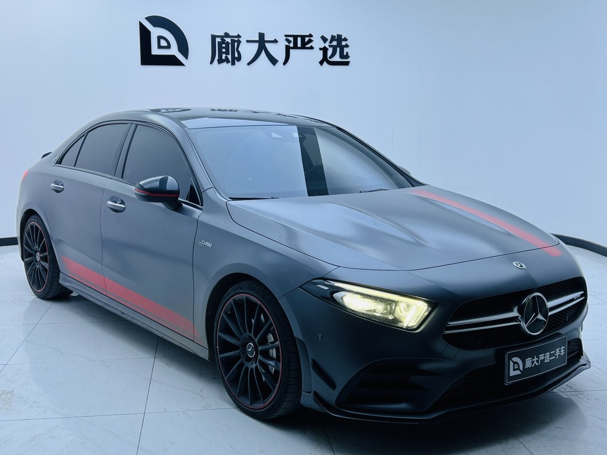 奔馳 奔馳A級(jí)AMG  2022款 AMG A 35 L 4MATIC 熾夜特別版圖片