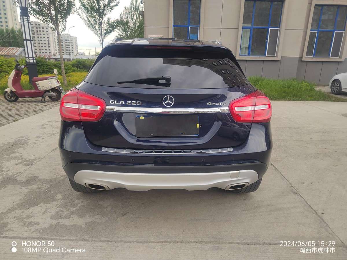 2016年7月奔馳 奔馳GLA  2016款 GLA 220 4MATIC 時尚型