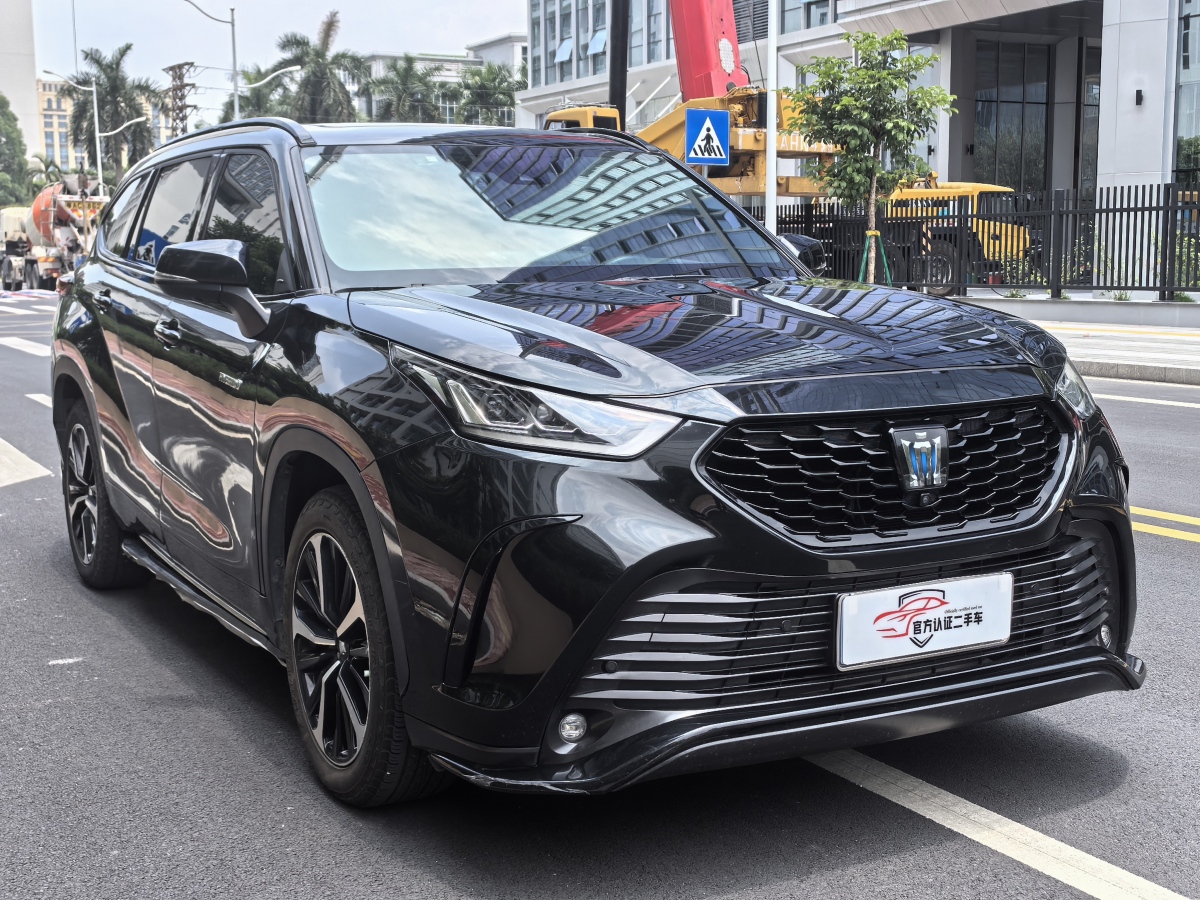 豐田 皇冠陸放  2021款 2.5L HEV四驅(qū)尊貴版圖片
