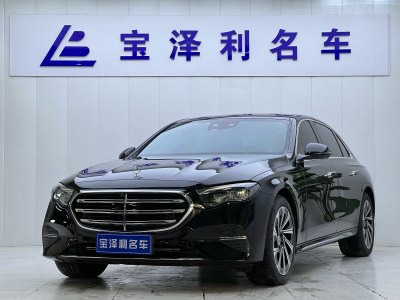 2024年5月 奔馳 奔馳E級(jí) 改款 E 300 L 豪華型圖片