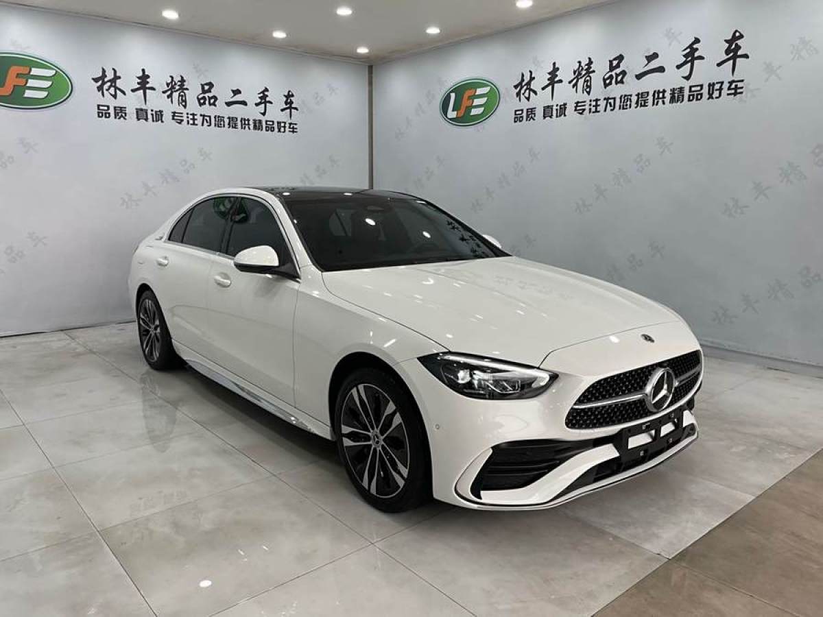 奔馳 奔馳C級新能源  2024款 改款三 C 350 eL圖片