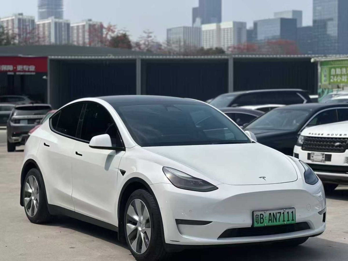 2021年8月特斯拉 Model Y  2021款 標(biāo)準(zhǔn)續(xù)航后驅(qū)版