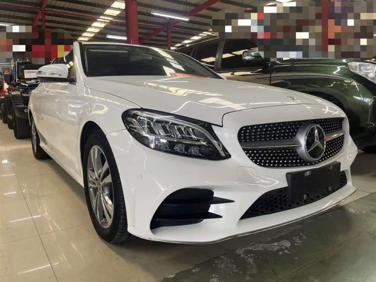 奔馳 奔馳C級  2020款 改款 C 200 L 時尚型圖片