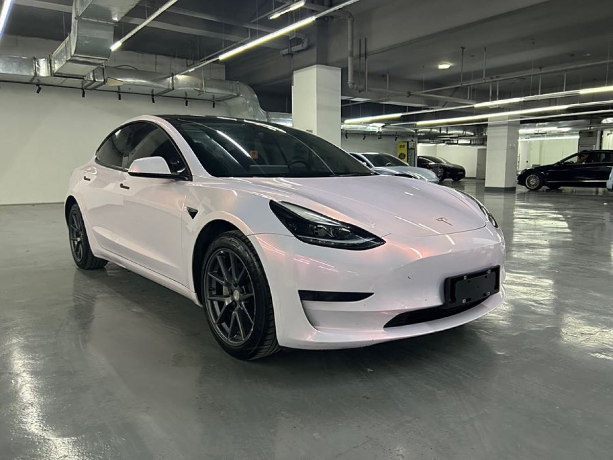 特斯拉 Model 3  2021款 標準續(xù)航后驅(qū)升級版 3D6圖片