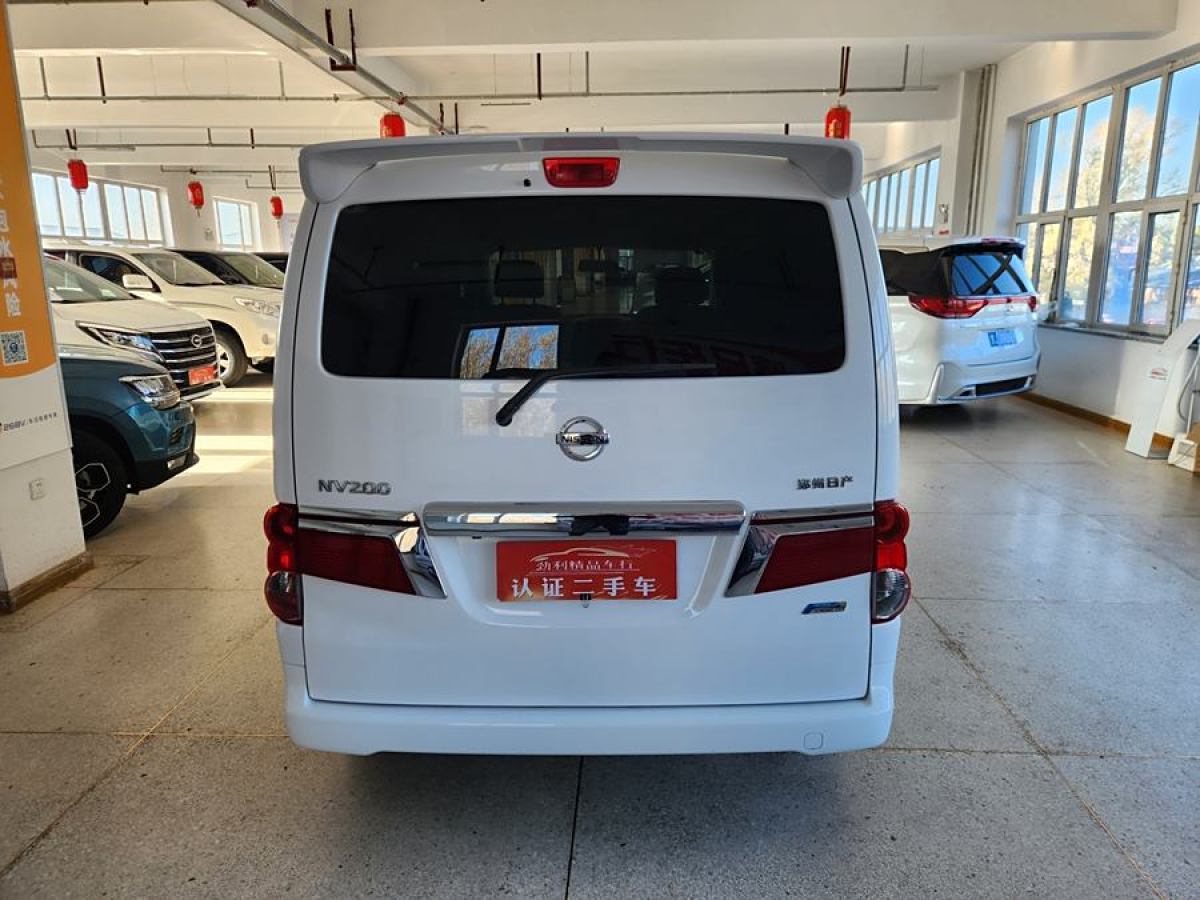 2019年8月日產(chǎn) NV200  2018款 1.6L CVT豪華型