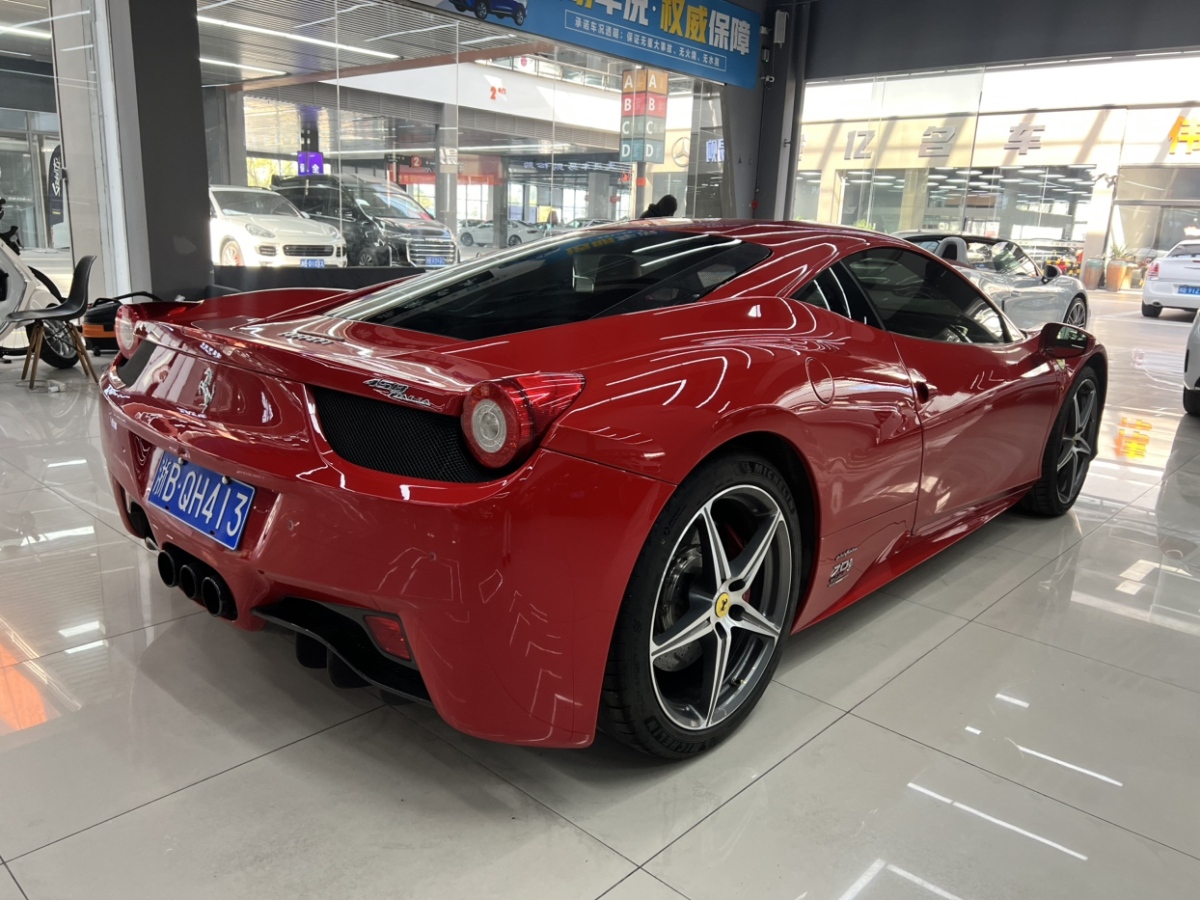 法拉利 458  2012款 4.5L Italia 中國(guó)限量版圖片