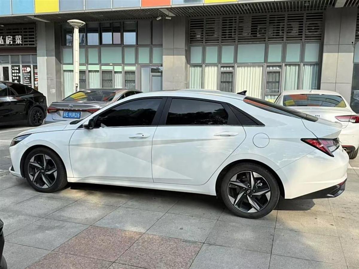 現(xiàn)代 伊蘭特  2023款 1.5L CVT GLX精英版圖片