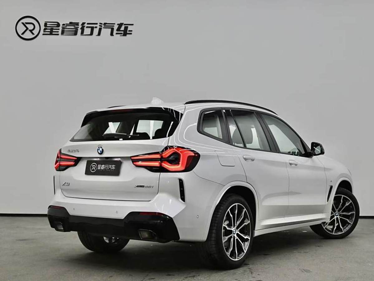 寶馬 寶馬X3  2023款 改款 xDrive30i 領(lǐng)先型 M曜夜套裝圖片