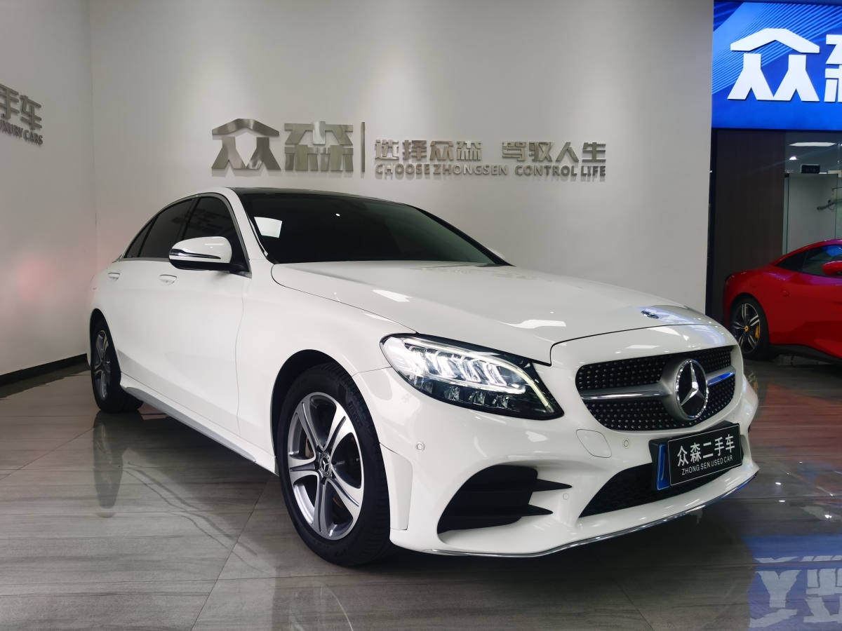 奔馳 奔馳C級  2021款 C 260 L 運(yùn)動版圖片
