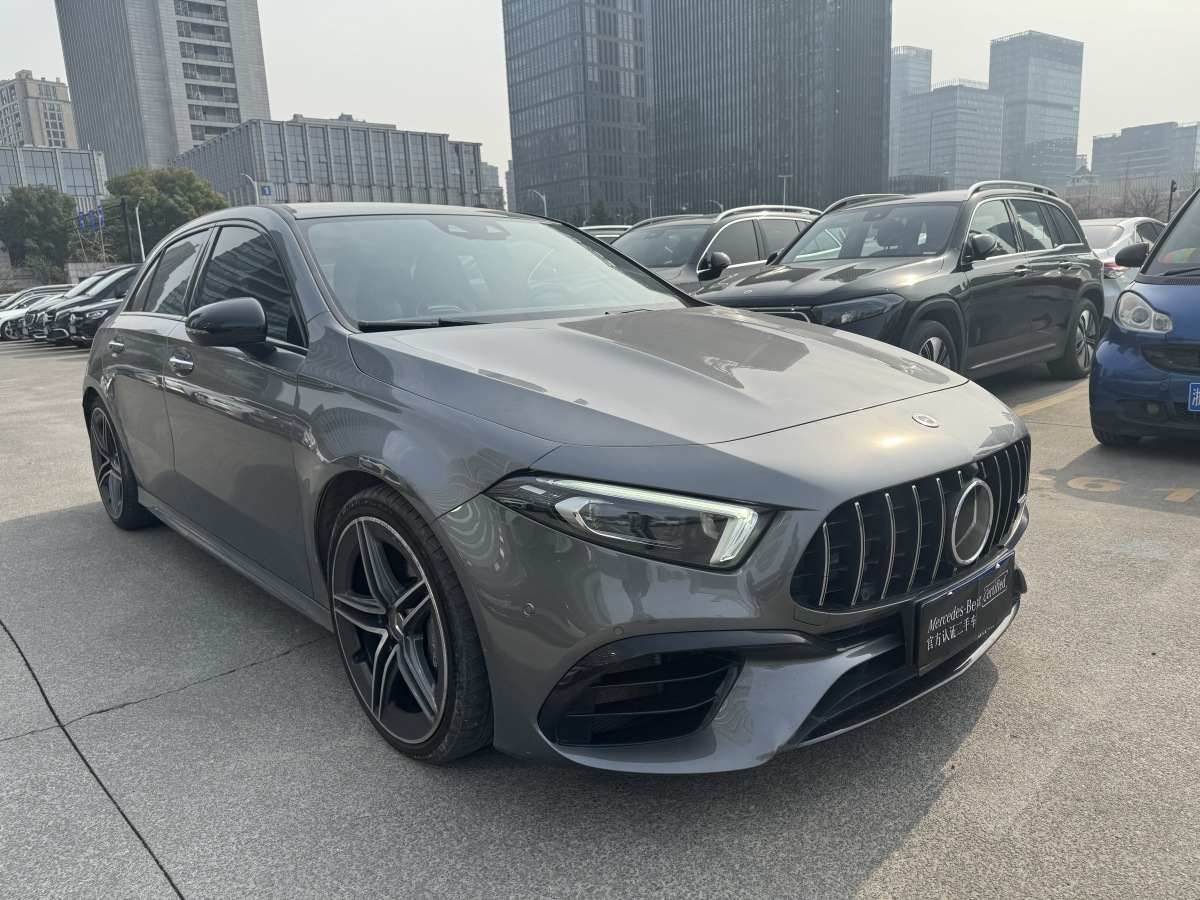 奔馳 奔馳A級AMG  2020款 改款 AMG A 45 4MATIC+圖片