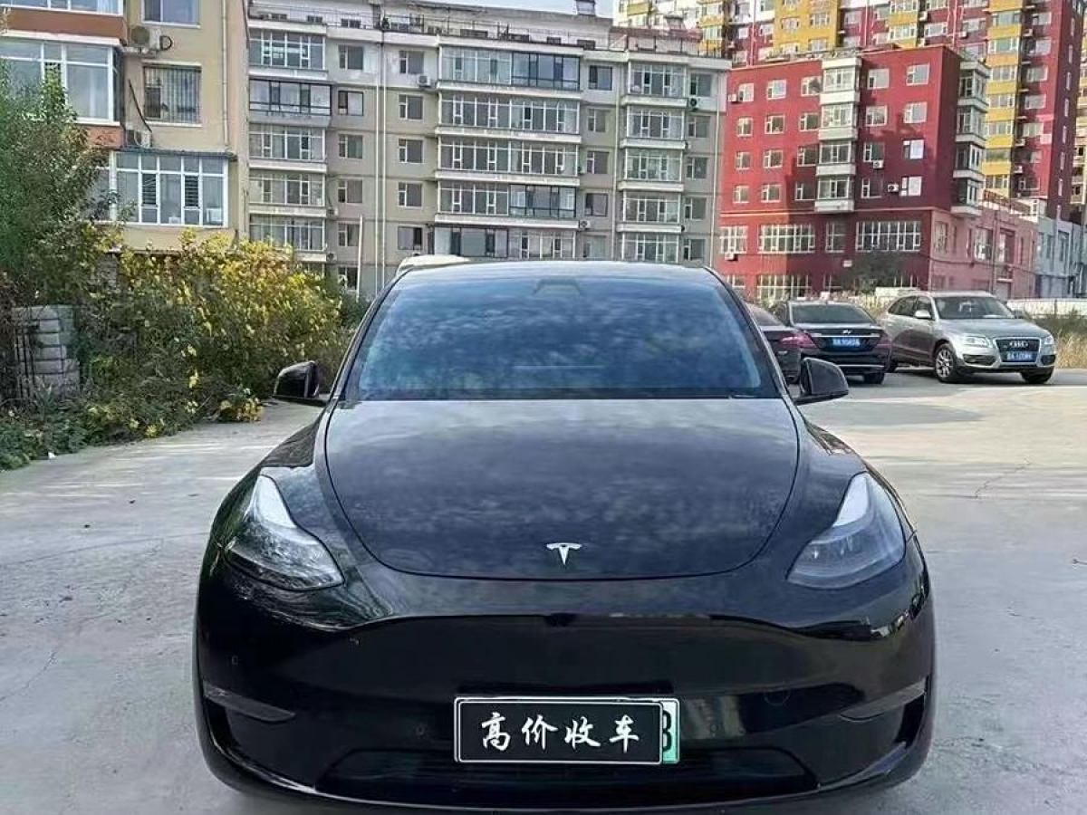 特斯拉 Model Y  2021款 改款 標(biāo)準(zhǔn)續(xù)航后驅(qū)升級版圖片