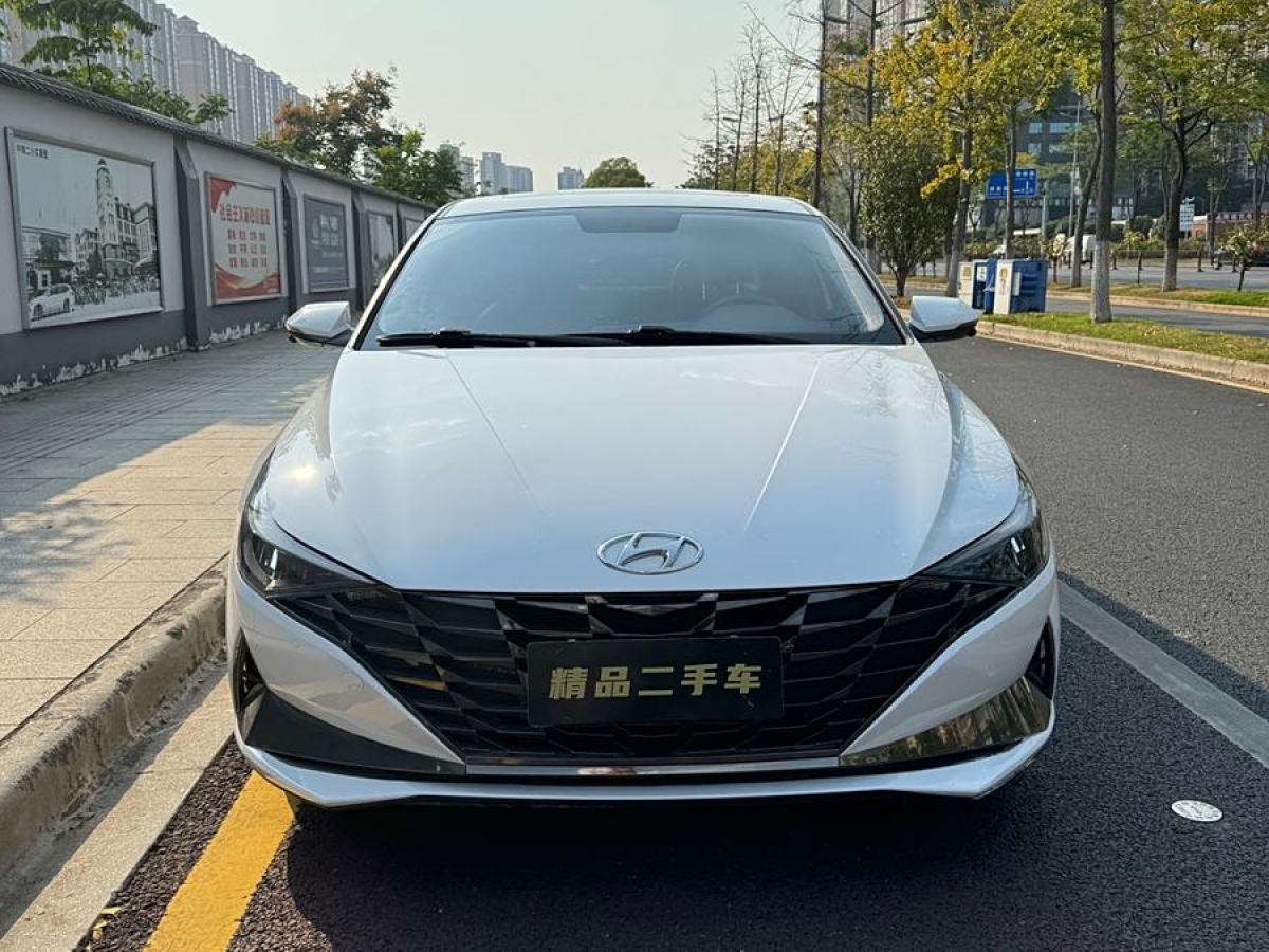 2021年7月現(xiàn)代 伊蘭特  2021款 1.5L GLX精英版