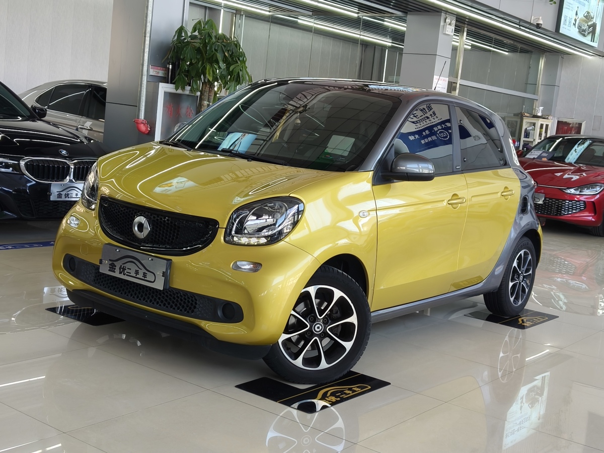 smart forfour  2018款 1.0L 52千瓦激情版圖片