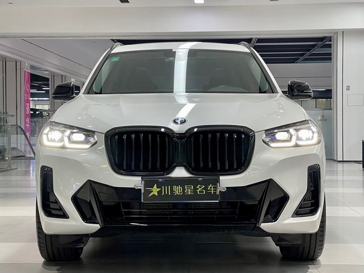 寶馬 寶馬X3  2022款 xDrive30i 領(lǐng)先型 M曜夜套裝圖片