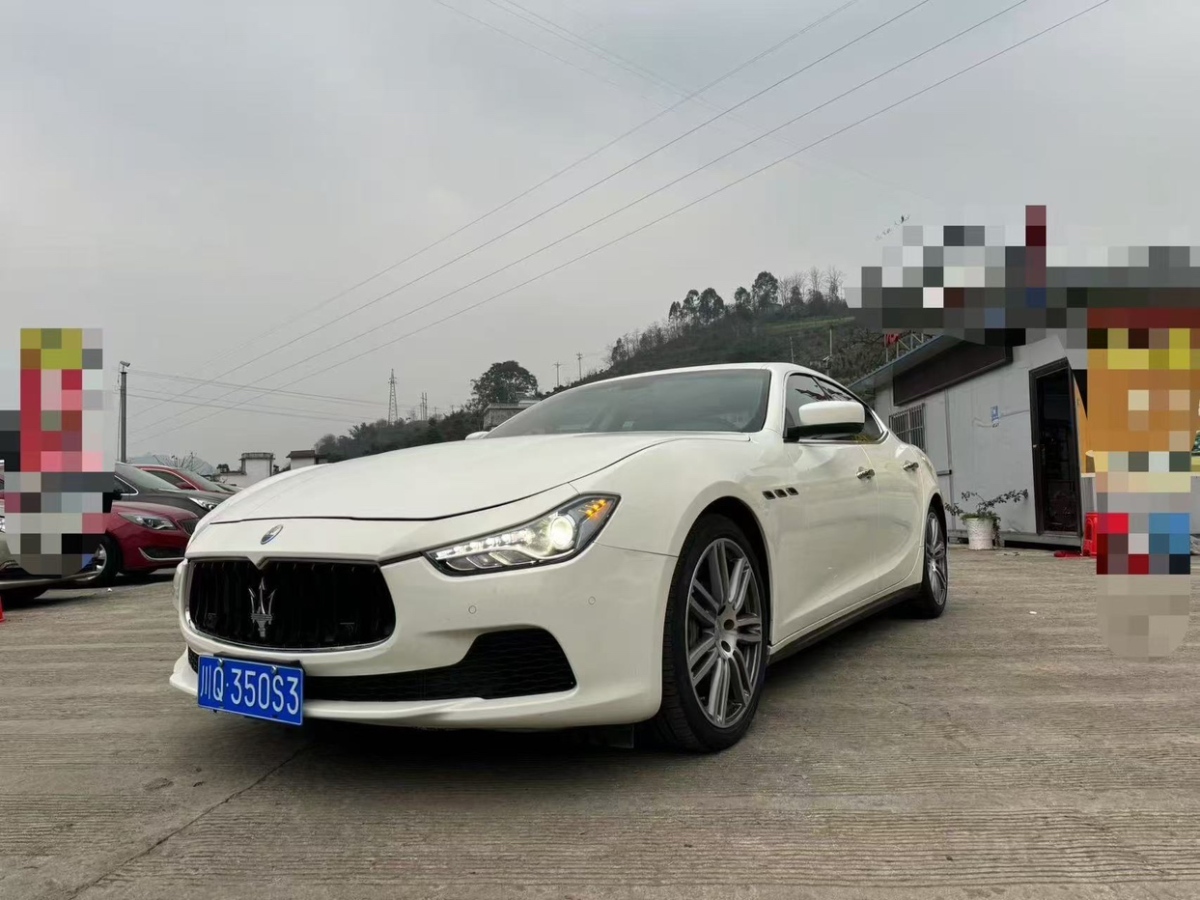 瑪莎拉蒂 Ghibli  2014款 3.0T 標(biāo)準(zhǔn)版圖片