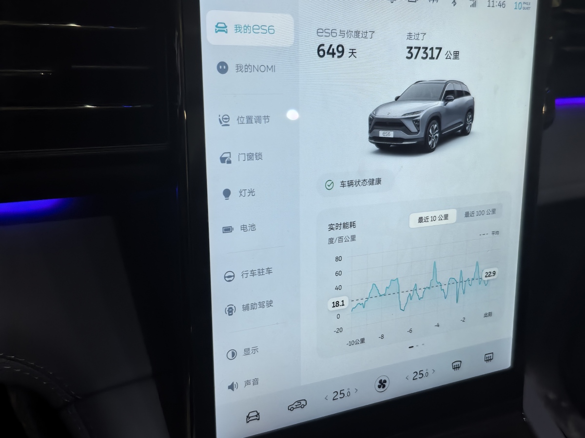 蔚來 ES6  2022款 75kWh 運動版圖片