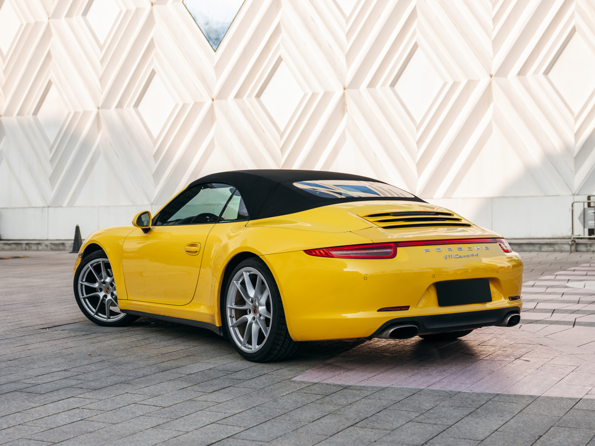 保時(shí)捷 911  2013款 Carrera 4 Cabriolet 3.4L圖片