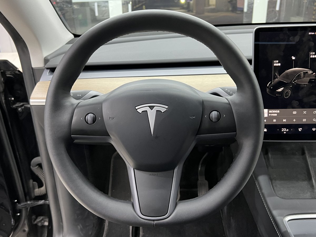 特斯拉 Model Y  2021款 標(biāo)準(zhǔn)續(xù)航后驅(qū)版圖片