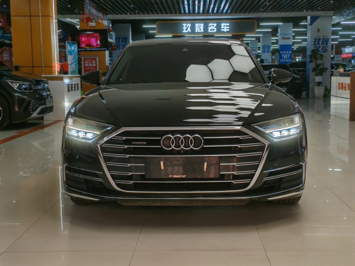 2019年3月奧迪 奧迪A8  2018款 A8L 55 TFSI quattro投放版精英型