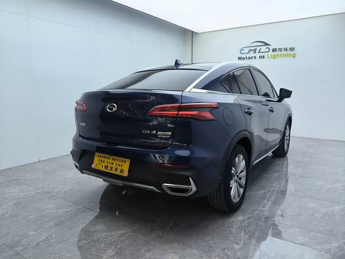 廣汽傳祺 傳祺GS4 COUPE  2020款 COUPE 270T 自動智聯(lián)科技版圖片