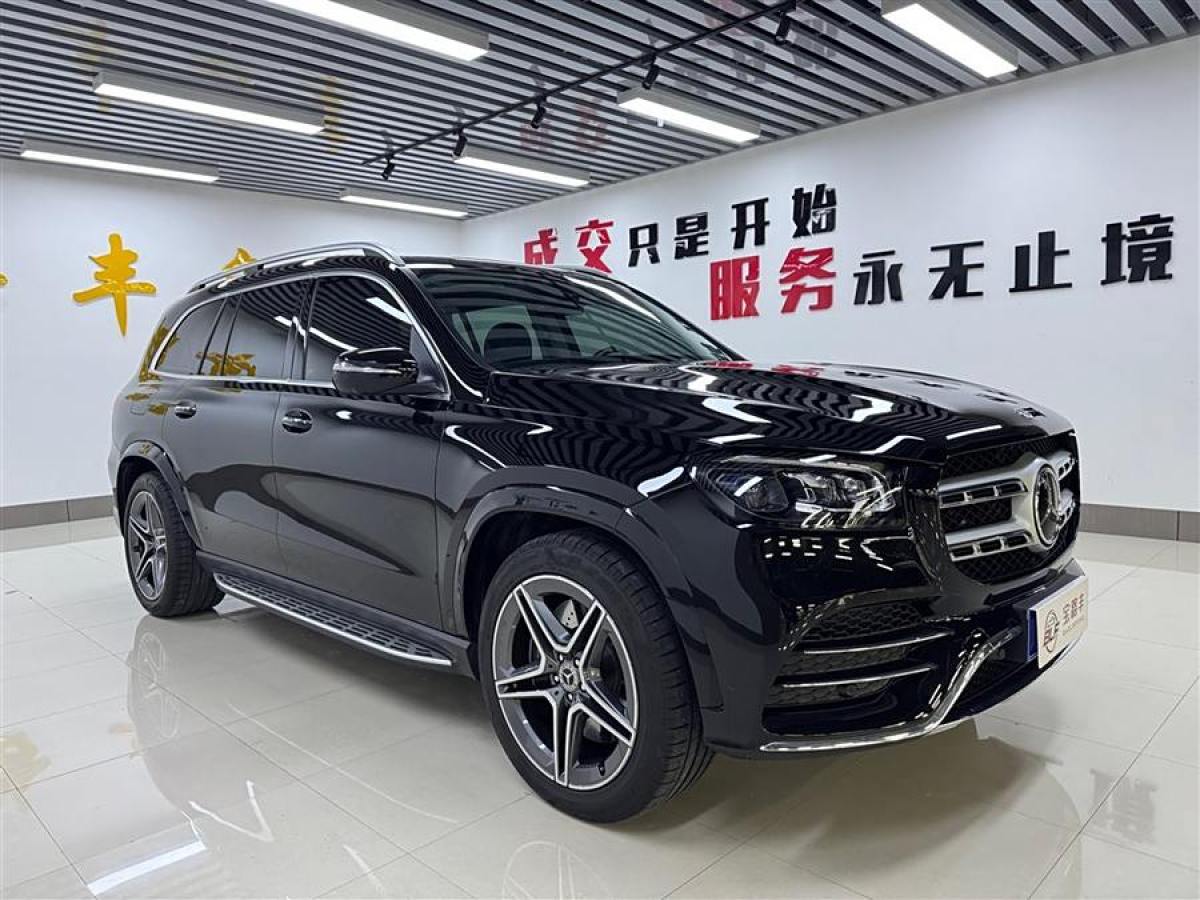 2022年1月奔馳 奔馳GLS  2021款 改款 GLS 450 4MATIC 豪華型