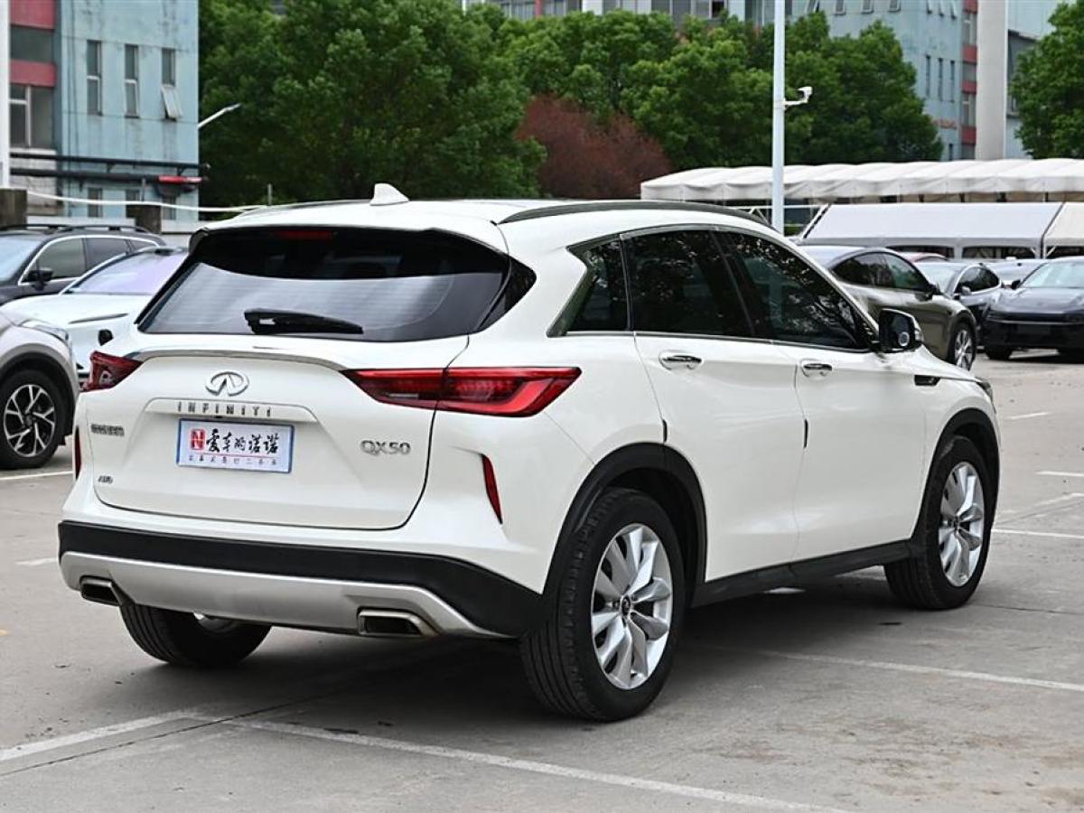 2019年8月英菲尼迪 QX50  2018款 2.0T 四驅(qū)菁英版