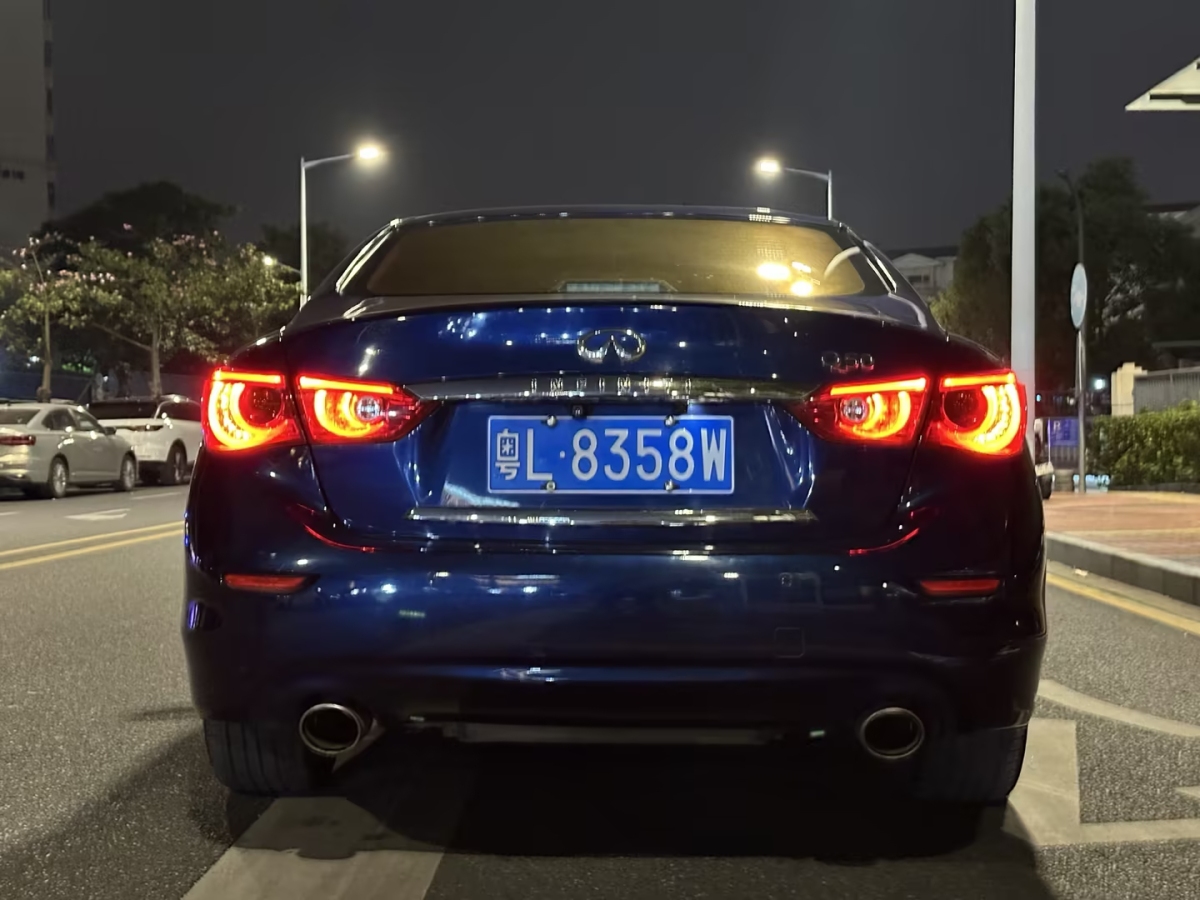 2017年5月英菲尼迪 Q50L  2016款 2.0T 悅享版