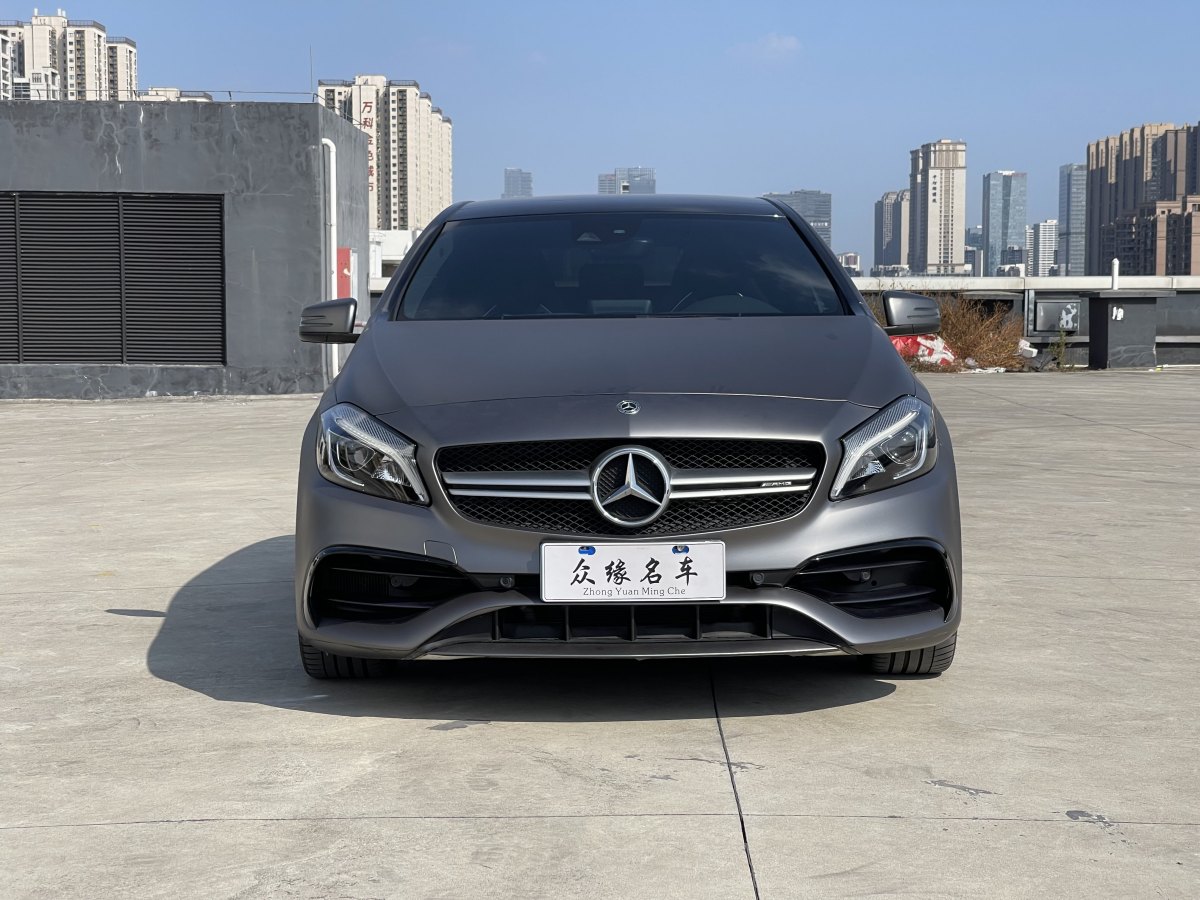 奔馳 奔馳A級(jí)AMG  2017款 改款 AMG A 45 4MATIC圖片