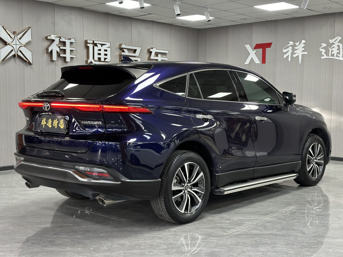 2022年2月豐田 凌放HARRIER  2022款 2.0L CVT兩驅(qū)豪華版