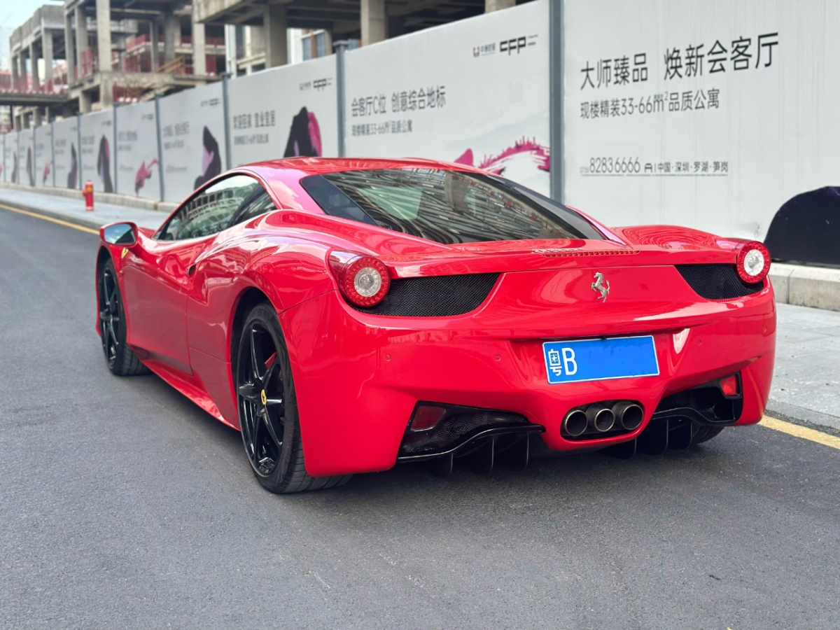 法拉利 458  2011款 4.5L Italia圖片