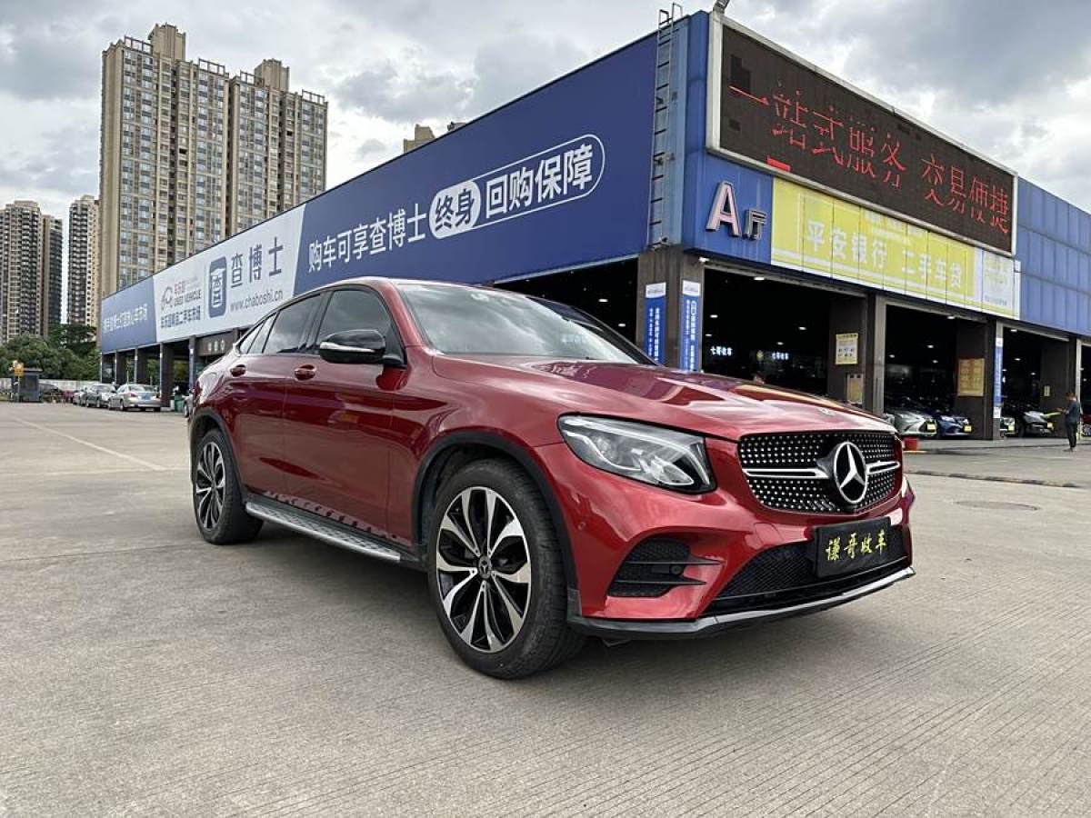 2019年2月奔馳 奔馳GLC  2023款 改款 GLC 260 4MATIC 轎跑SUV