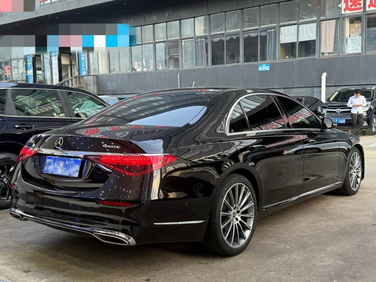 奔馳 奔馳S級(jí)  2022款 改款 S 400 L 商務(wù)型圖片
