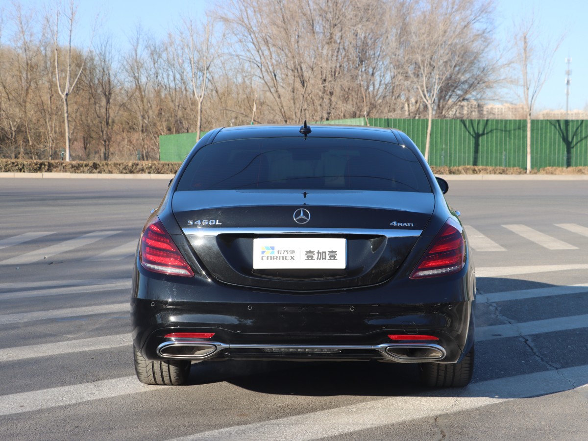 奔馳 奔馳S級  2018款 S 450 L 4MATIC 卓越特別版圖片