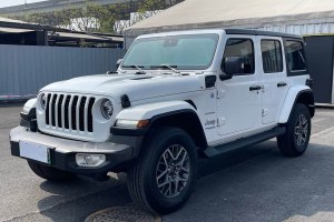 牧馬人新能源 Jeep 四門 2.0T 4xe 撒哈拉 螢光黃限量版