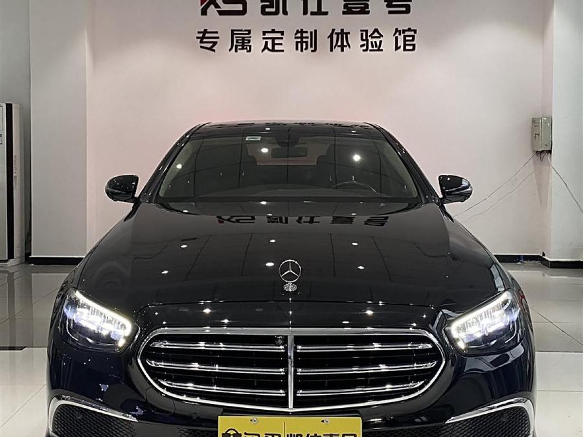 奔馳 奔馳E級  2021款 改款 E 300 L 時(shí)尚型圖片