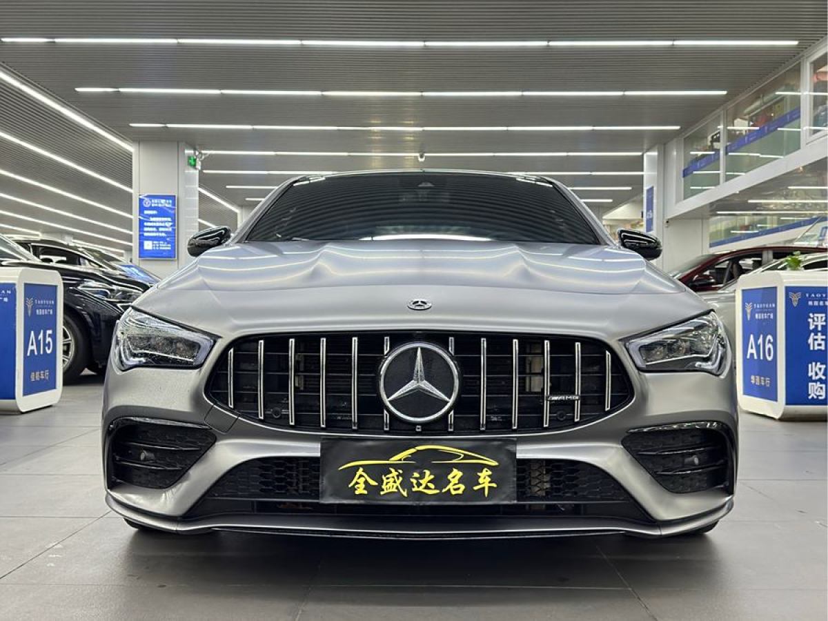 奔馳 奔馳CLA級AMG  2024款 改款 AMG CLA 35 4MATIC圖片