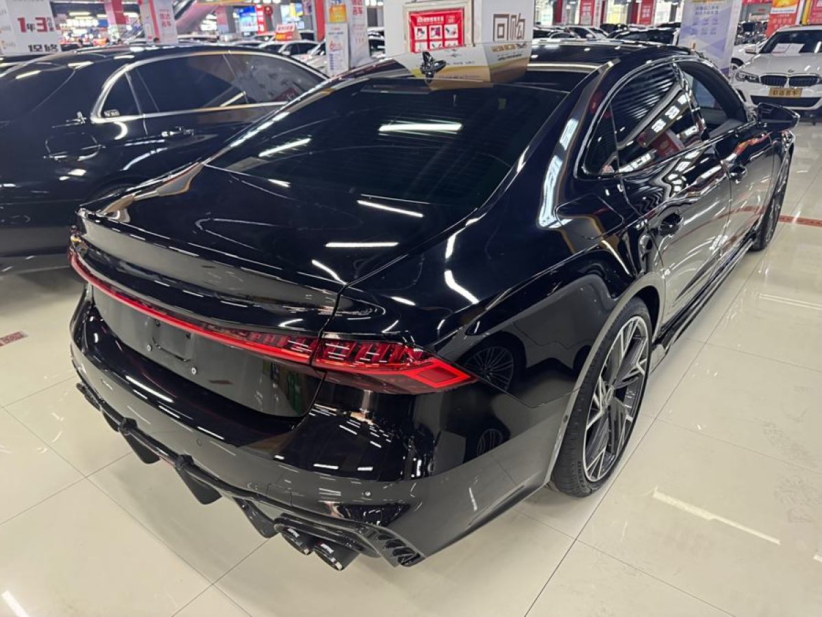 奧迪 奧迪A7L  2023款 45 TFSI quattro S-line 黑武士版圖片