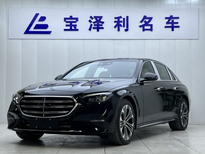 2024年9月 奔馳 奔馳E級新能源 E 350 e L 插電式混合動力轎車圖片