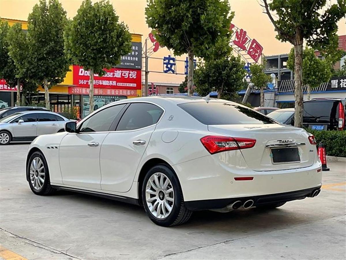 瑪莎拉蒂 Ghibli  2014款 3.0T 標(biāo)準(zhǔn)版圖片