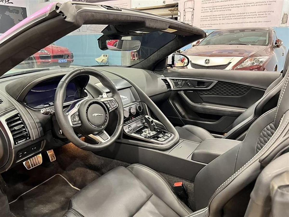 捷豹 F-TYPE  2023款 P300 敞篷版 R-DYNAMIC BLACK圖片