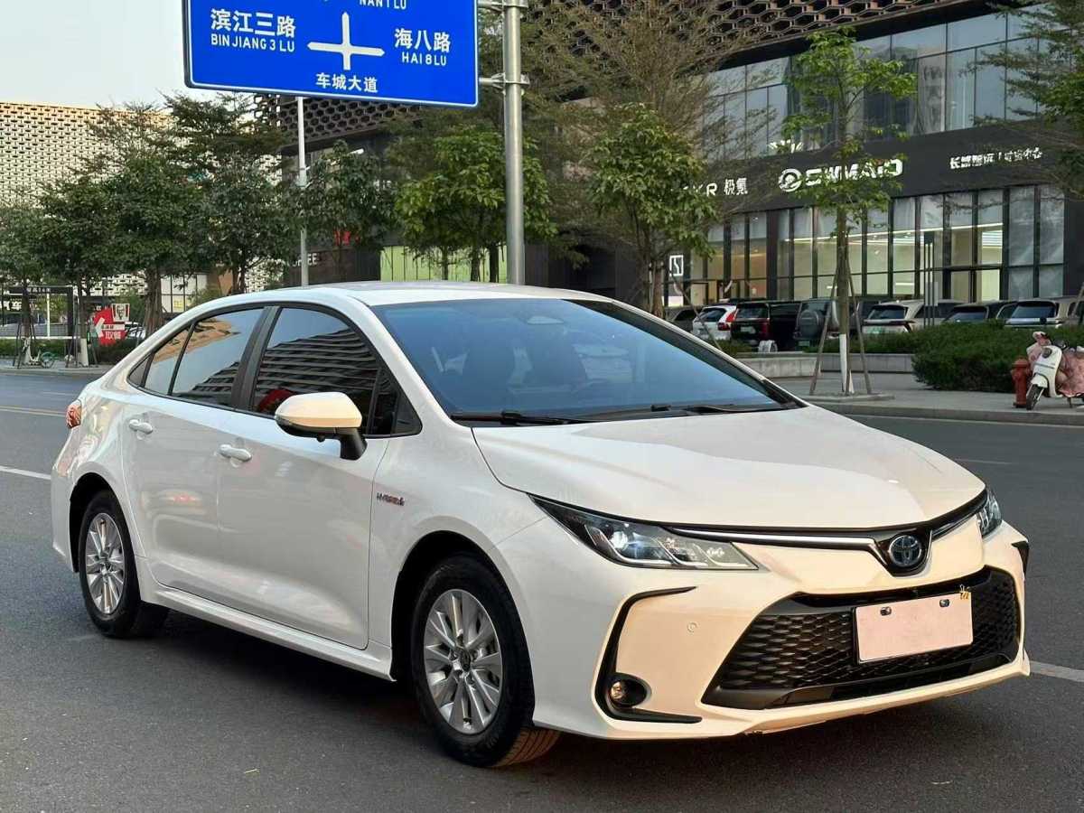 2024年1月豐田 卡羅拉  2023款 1.8L 智能電混雙擎 先鋒版