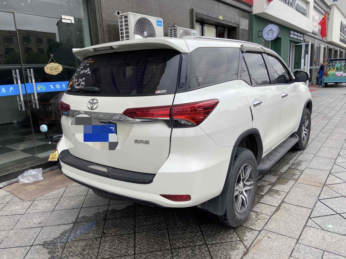 2018年8月豐田 Fortuner  2016款 2.7L 中東版