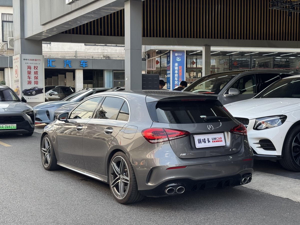 2021年11月奔馳 奔馳A級(jí)AMG  2022款 AMG A 45 4MATIC+