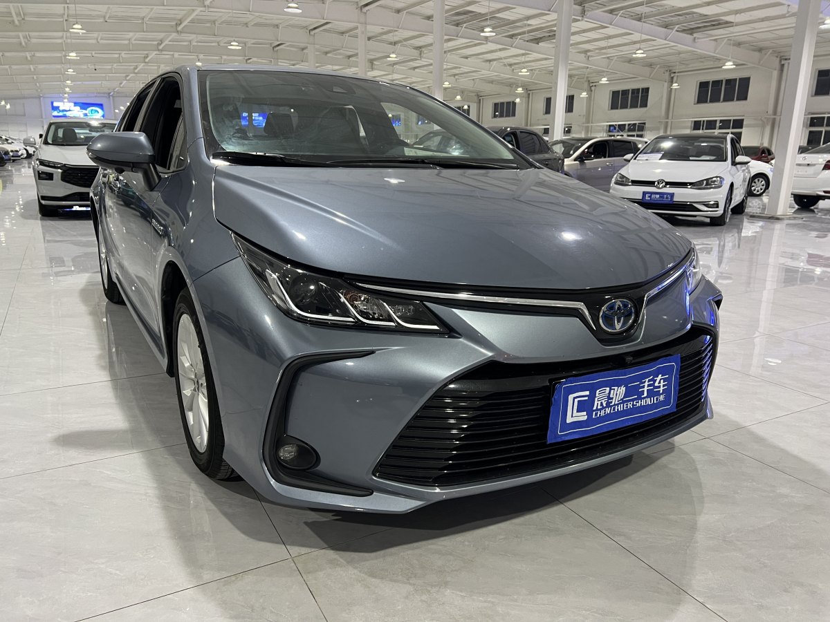 2021年9月豐田 卡羅拉  2021款 雙擎 1.8L E-CVT精英版