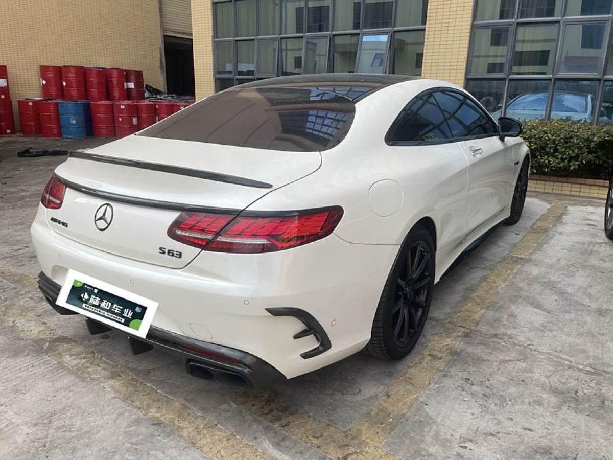 奔馳 奔馳S級(jí)AMG  2018款 AMG S 63 4MATIC+ Coupe圖片