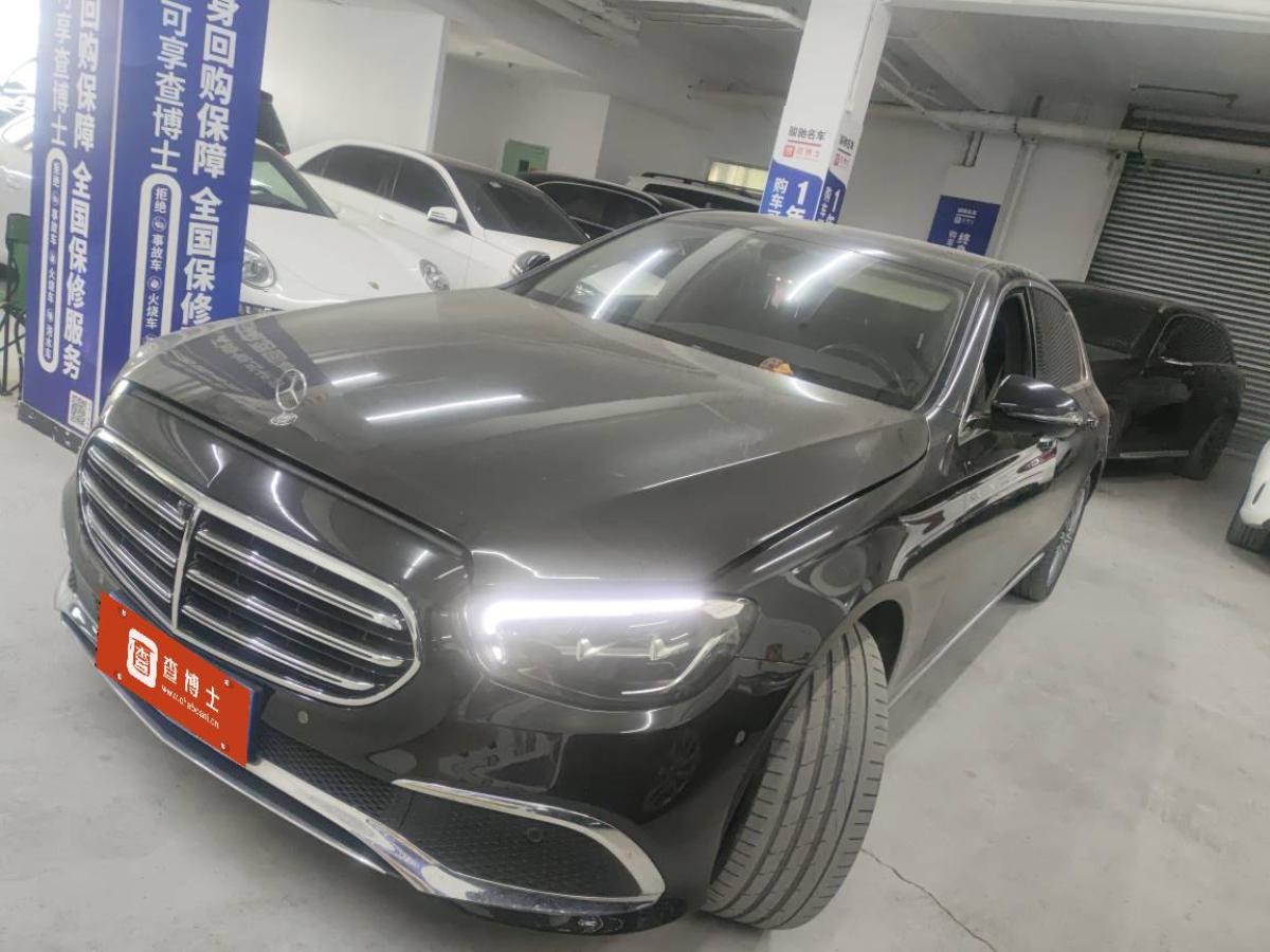 奔馳 奔馳E級  2021款 改款 E 300 L 時尚型圖片