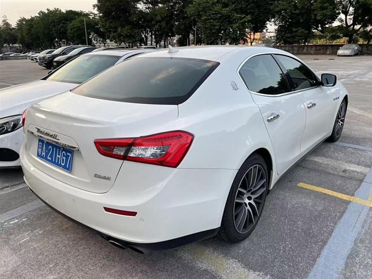 瑪莎拉蒂 Ghibli  2014款 3.0T 標(biāo)準(zhǔn)版圖片