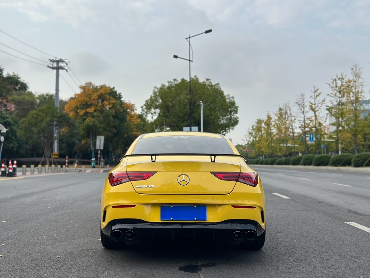 奔馳 奔馳CLA級AMG  2021款 AMG CLA 35 4MATIC圖片